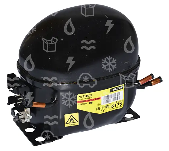 kompresor SECOP / DANFOSS NLE10CN, LBP - R290, 220-240V, 50Hz